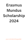 Erasmus Mundus Scholarship