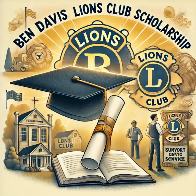 Ben Davis Lions Club Scholarship